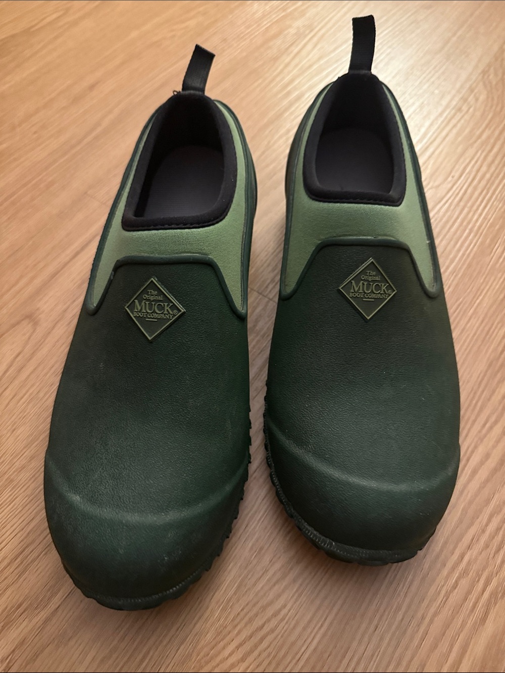 Women’s Muckster II Low Slip-On Green Garden Clogs